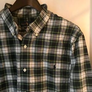 Men’s Plaid Button Down